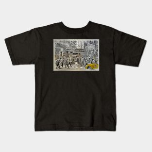 Down on the street Kids T-Shirt